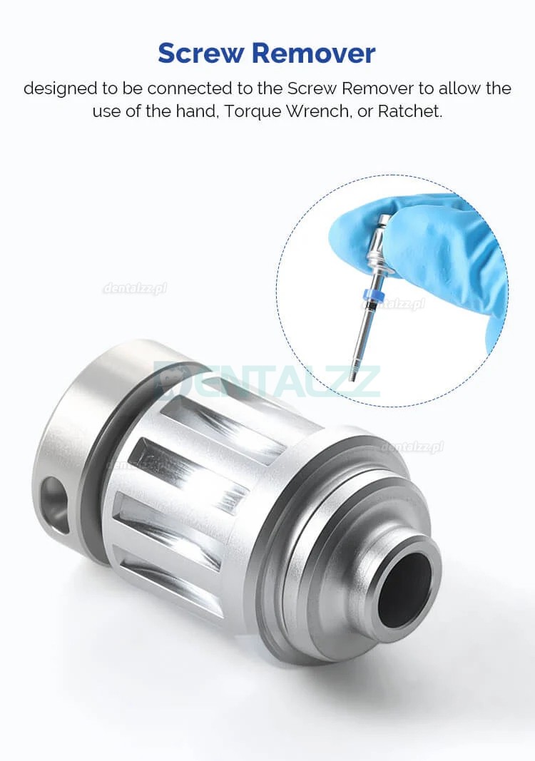 Uniwersalny Zestaw do Usuwania Śrub Implantologicznych Ekstraktor Śrub